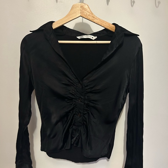 Zara satin blouse - Picture 2 of 4
